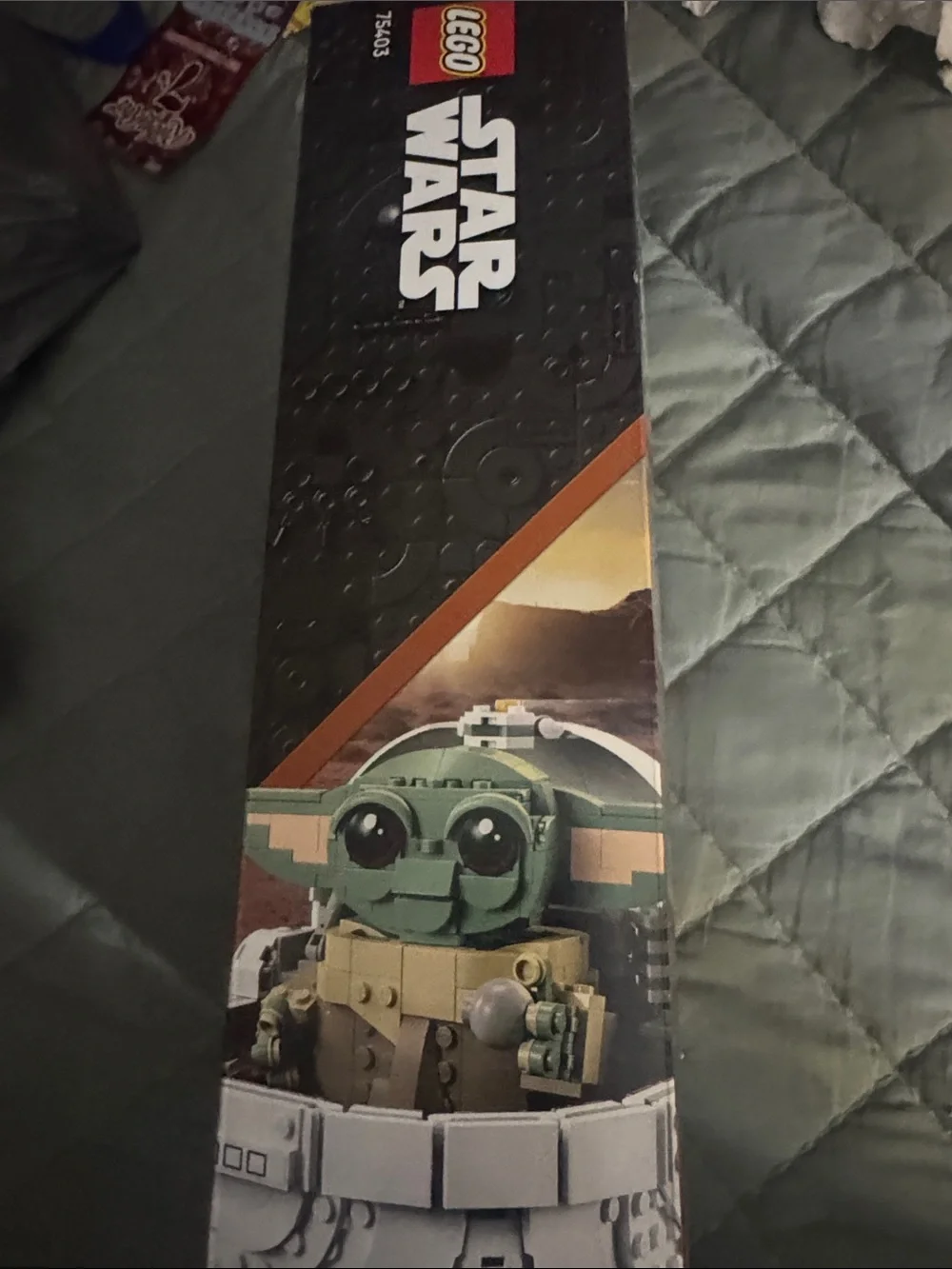 LEGO Star Wars The Child in Hover Pram Building Set - White & Green